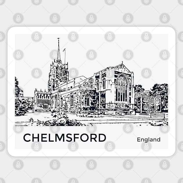 Chelmsford England Magnet by Lakeric